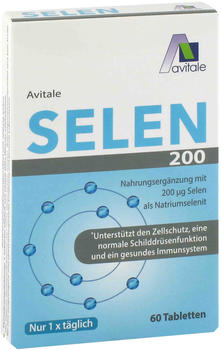 Avitale Selen 200μg Tabletten (60 Stk.)
