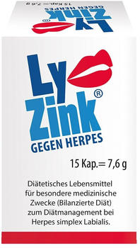Pharma Peter Ly Zink gegen Herpes Kapseln (15 Stk.)