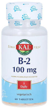 Supplementa Vitamin B2 100mg Tabletten (60 Stk.)