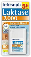 tetesept Laktase 7.000 Langzeit-Depot Mini-Tabletten 25.2 g, Grundpreis: &euro;