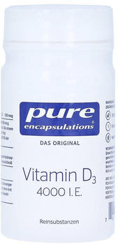 Pure Encapsulations Vitamin D3 4000 I.E. Kapseln (30 Stk.)
