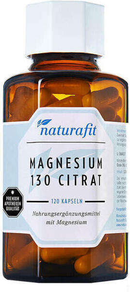 Naturafit Magnesium 130 Citrat (120 Stk.)