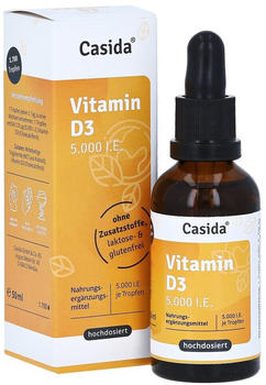 Casida Vitamin D3 5000 I.E. Tropfen (50ml)
