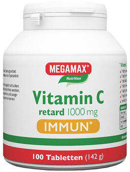 Megamax Vitamin C retard 1000mg Immun Tabletten (100 Stk.)