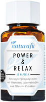 PZN-DE 16864180, Naturafit Power & Relax Ashwagandha Rhodiola OPC Q10 BVitamin