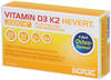 Vitamin D3 K2 Hevert plus Ca Mg 2000 IE/ 60 St