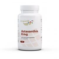 Vita World Astaxanthin 8 mg Kapseln 40 g, Grundpreis: &euro; 443,- / l