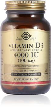 Solgar Vitamin D3 4000 IU Kapseln (120 Stk.)