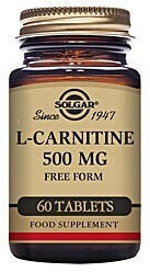 Solgar L-Carnitin 500mg Tabletten (60 Stk.)