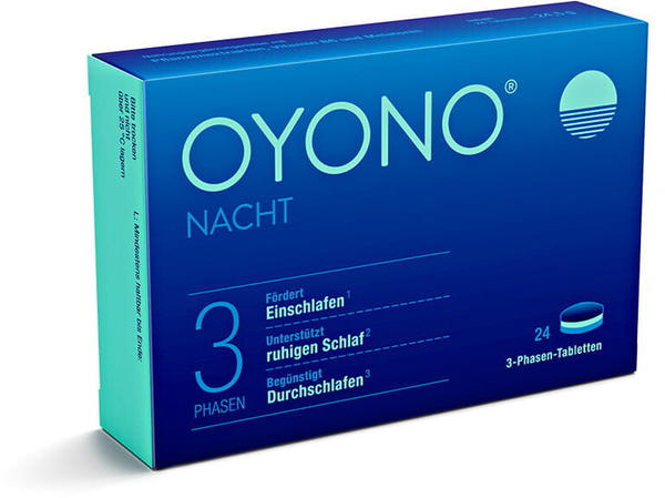 MCM Oyono Nacht 3-Phasen Tabletten (24Stk.)