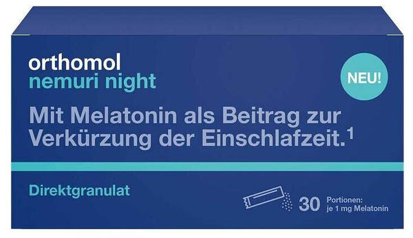 Orthomol Nemuri night Direktgranulat (30 x 2 mg)