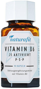 Naturafit Vitamin B6 25 aktiviert P-5-P Kapseln (90Stk.)
