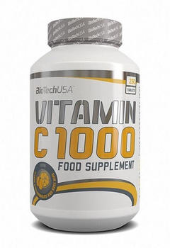 BioTech USA Vitamin C1000 Tabletten (250Stk.)