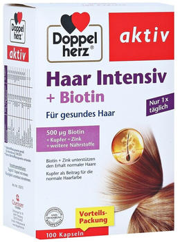 Doppelherz Haar Intensiv+Biotin Kapseln (100Stk.)