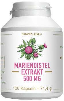 Sinoplasan Mariendistel Extrakt 500mg Mono Kapseln (120Stk.)