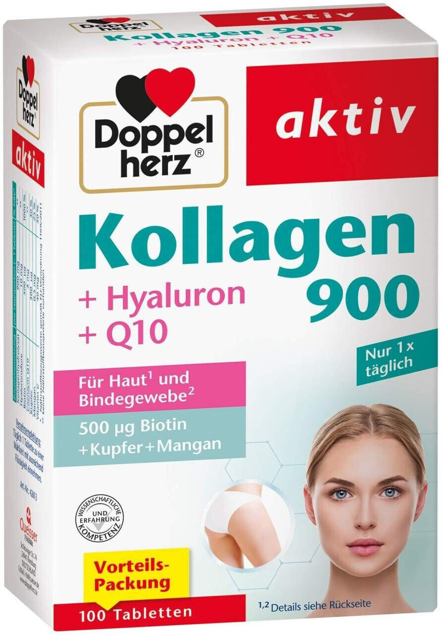 Doppelherz Kollagen 900 Tabletten (100Stk.) Test TOP Angebote ab 4,88 €  (Juni 2023)