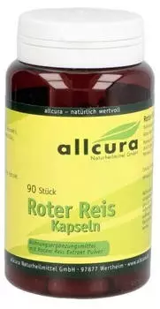 Allcura Roter Reis Kapseln (90Stk.)