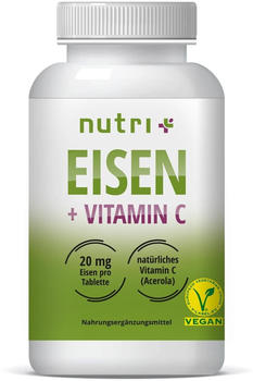 Nutri-Plus Eisen + Vitamin C Tabletten (90Stk.)