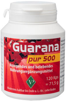 Velag Pharma Guarana Pur 500 Kapseln (120 Stk)