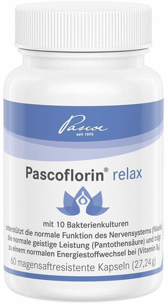 Pascoe Vital Pascoflorin Relax Kapseln (60Stk.)