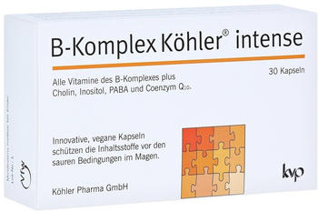 Köhler Pharma B-Komplex Köhler Intense Kapseln (30Stk.)