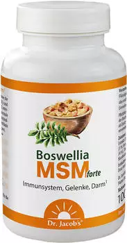 Dr. Jacobs Boswellia MSM forte Weihrauch Schwefel OPC (90 Stk.)