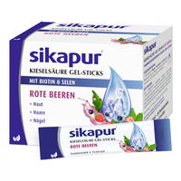 PZN-DE 14409810, Sikapur Kiesels&auml;ure Gel-Sticks rote Beeren 30 St Beutel,