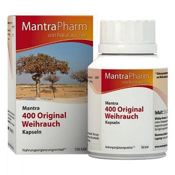 MantraPharm Mantra 400 Original Weihrauch Kapseln (100 Stk.)