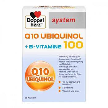 Doppelherz system Q10 Ubiquinol 100 Kapseln (60 Stk.)