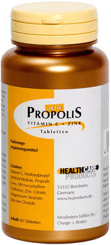 Health Care Products Propolis Vitamin C + Zink Tabletten (60 Stk.)