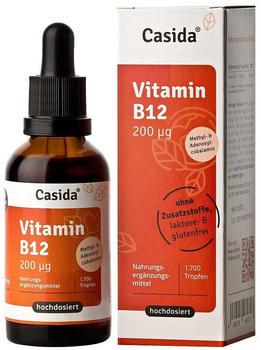 Casida Vitamin B12 200µg Tropfen (50ml)
