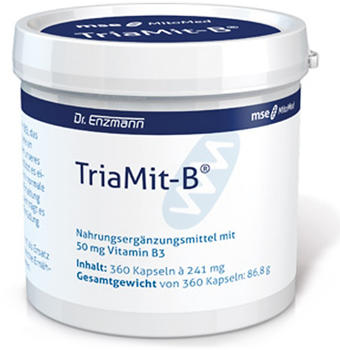 MSE Pharmazeutika TriaMit-B Niacinamid 50mg Kapseln (360 Stk.)