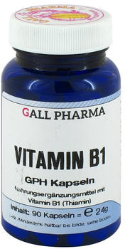 Hecht Pharma Vitamin B 1 GPH 1,4 mg Kapseln (90 Stk.)