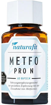Naturafit Metfo Pro N Kapseln (60 Stk.)