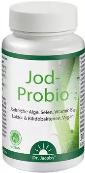 Dr. Jacobs Jod-Probio Selen B12 Milchs&auml;urebakterien vegan (90 Stk.)