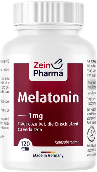 ZeinPharma Melatonin 1mg Kapseln (120Stk.)