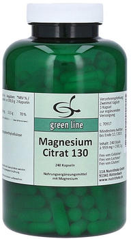 11 A Nutritheke Magnesium Citrat 130mg Kapseln (240 Stk.)