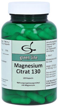 11 A Nutritheke Magnesium Citrat 130mg Kapseln (120 Stk.)