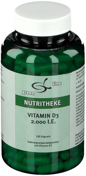 11 A Nutritheke Vitamin D3 2.000 I.E. Kapseln (180 Stk.)