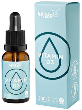 BjökoVit Vitamin D3 vegan 800 I.E. Tropfen (20ml)