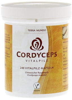 Terra Mundo Cordyceps Vitalpilz Kapseln (240 Stk.)