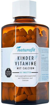 Naturafit Kindervitamine mit Calcium Lutschtabletten (160 Stk.)