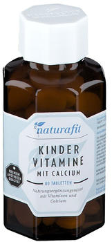 Naturafit Kindervitamine mit Calcium Lutschtabletten (80 Stk.)