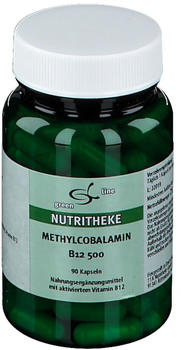 11 A Nutritheke Methyl Cobalamin B12 / 500 Kapseln (90 Stk.)