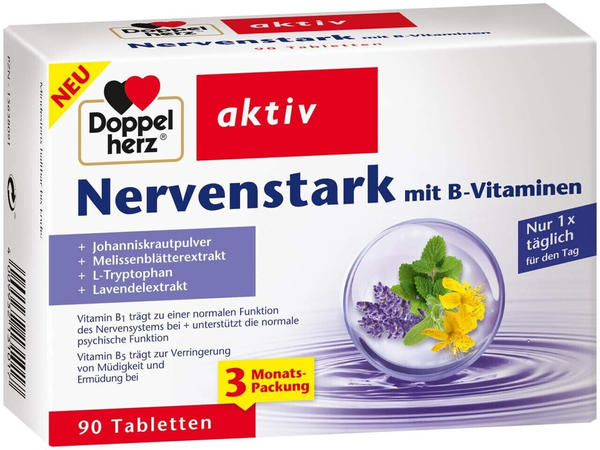 Doppelherz aktiv Nervenstark mit B-Vitaminen Tabletten (90 Stk.)