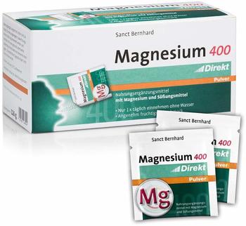 Kräuterhaus Sanct Bernhard Magnesium 400 Direkt Pulver Beutel (60 Stk.)
