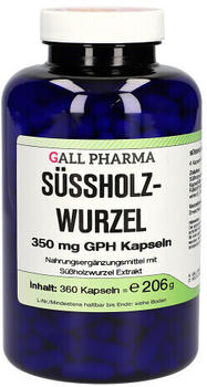 Hecht Pharma Süssholzwurzel 350 mg GPH Kapseln (360 Stk.)