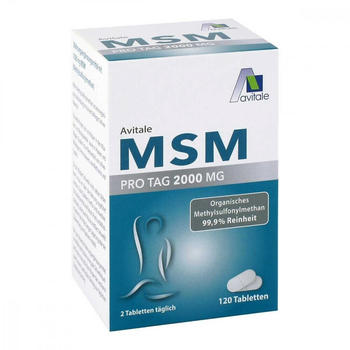 Avitale MSM 2000mg Tabletten (120 Stk.)