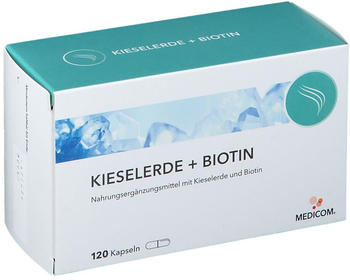 Medicom Kieselerde + Biotin Kapseln (120 Stk.)