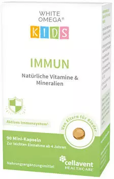 Cellavent White Omega Kids Immun Weichkapseln (90 Stk.)